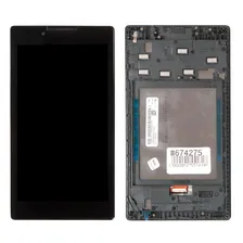 A7-30DC Дисплей в сборе с тачскрином и передней панелью для Lenovo Tab 2 A7-30DC черный, оригинал