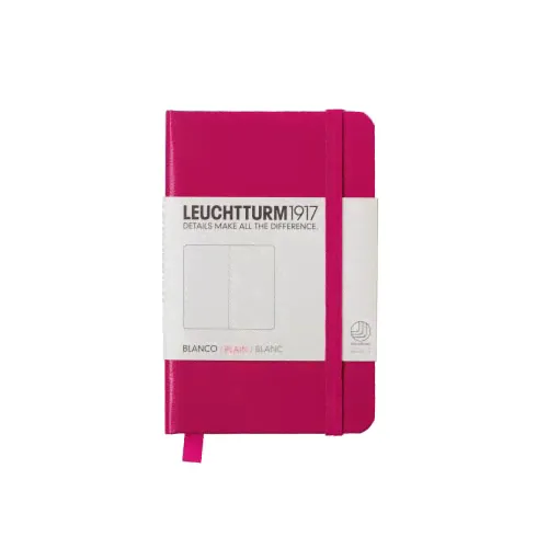 Записная книжка Leuchtturm1917 Mini A7, ягодный, 169 нелинованных страниц-0